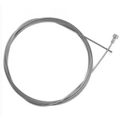 Brzdové lanko -EU- univerzální pro brzdu nebo spojku, lanko - 2000mm x 2,0mm, konec 5-7mm