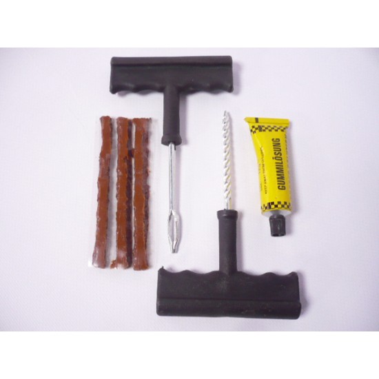 Tire repair kit -EU- with two awls