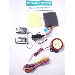 Alarm skútru -EU- s dálkovým startováním zapalování