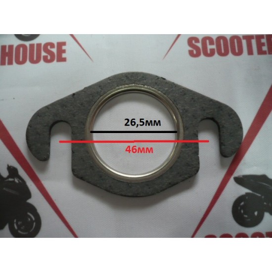 Exhaust gasket -RMS- scooter 50cc