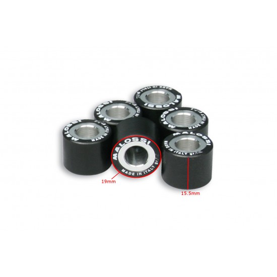 Roller weights -MALOSSI- 19x15.5mm 3.30g - x6