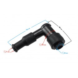 Fajfka -EU- 90° černá