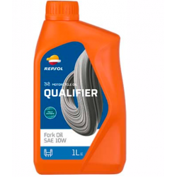 Olej -REPSOL- FORK 10W speciálně určený pro tlumiče a vidlice