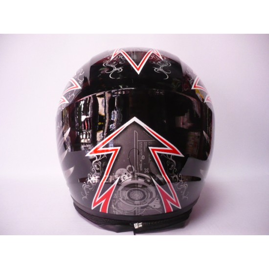 Helmet -EU- BLACK WITH GRAPHICS- L, model 2373