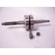 Crankshaft -EU- CPI,KEEWAY,1E40QMB - 12mm piston pin, grooves Crankshaft= Ø=16mm