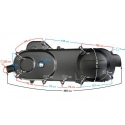 Kryt variátoru -EU- GY6 (4taktní) 50 ccm (139QMA/B) - 43cm
