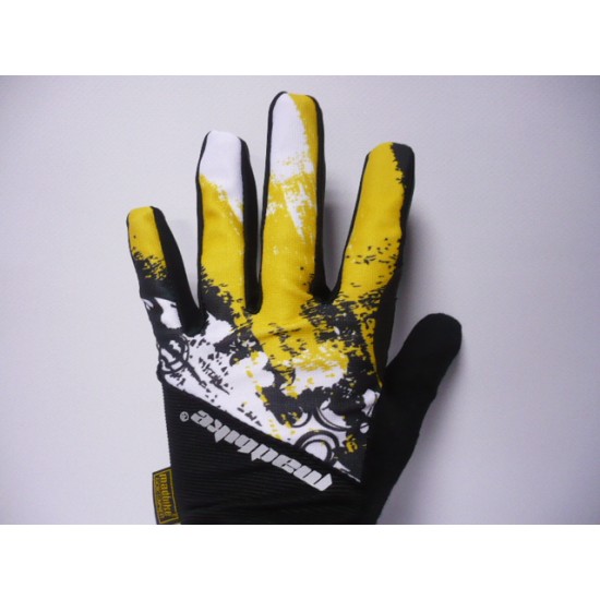 GLOVES -MAD BIKE- YELLOW, size XXL. model 2168