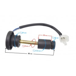 Plovák pro olejovou nádrž -EU- SENZOR PRO OLEJ CPI/KEEWAY 50ccm 2Т