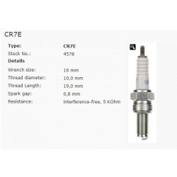 Zapalovací svíčka -NGK- CR7E 4578