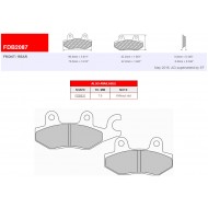 Brzdové destičky -EU- FDB2087