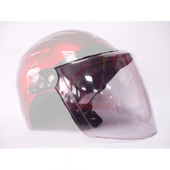 Helmet viewfinder -EU- transparent for model open helmet GmmP