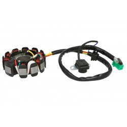 Stator -EU- GY6 125-150 - 11 cívek, 5 kabelů
