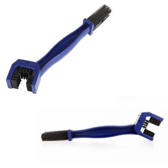 Brush -EU- for chain cleaning, blue