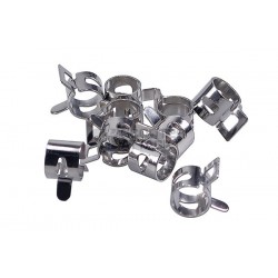 Sada hadicových svorek -MOTOFORCE- ф-6,0mm 10ks