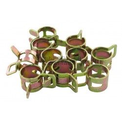 Sada hadicových svorek -MOTOFORCE- ф-8,5mm 10ks