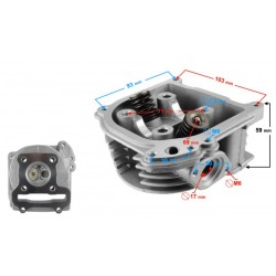 Hlava válce -EU- 60cc GY6 (4-taktní) 50 ccm (139QMB)