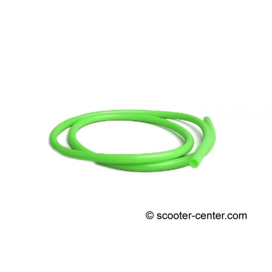 Fuel hose -MOTOFORCE- Ф inner= 5mm, Ф outer = 8mm, lenght= 1000mm - green