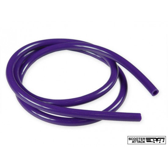 Fuel hose -MOTOFORCE- Ф inner= 5mm, Ф outer = 8mm, lenght= 1000mm, purple