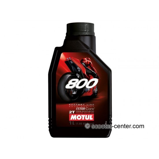 Oil -MOTUL- 800 Factory Line Road Racing 2T 1L
