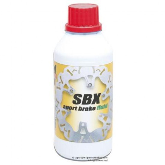 Brzdová kapalina -MALOSSI- SBX DOT 4, syntetika, 250ml