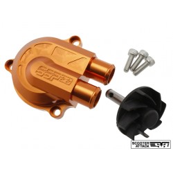 Vodní pumpy STAGE 6 +40 větší výkon CNC - oranžová