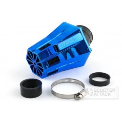 Vzduchový filtr -STR8- modrý úhel=30 stupňů, připojení=28-35mm