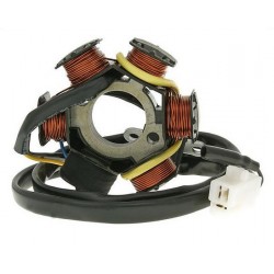 Stator -EU- PEUGEOT VERTICAL 50cc 2T BUXY/ELYSEO/TREKKER/SPEEDFIGHT 50 - 6 cívek