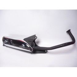 Výfuk -EU- GY6 (4-taktní) 50 ccm (139QMA, 139QMB)10" kolo