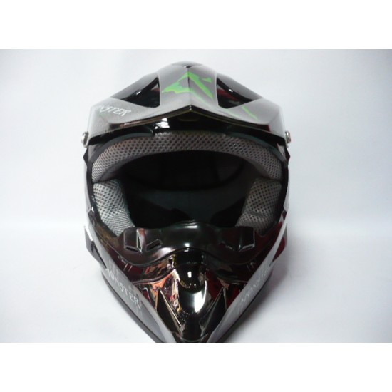 Helmet -EU- Monster cross, black, S, model 2887