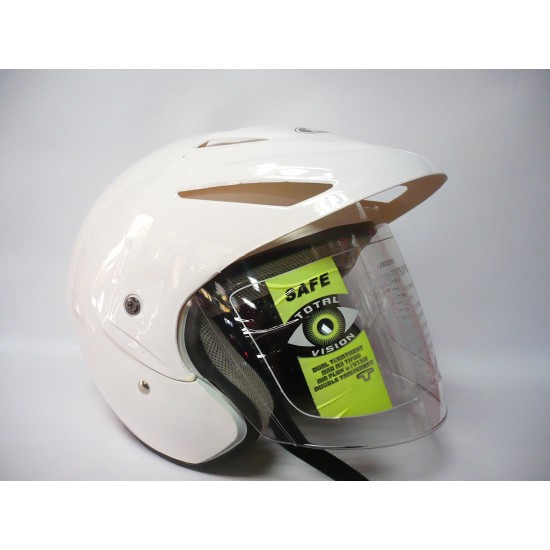 Helmet -EU-  А15 WHITE GLOSS, universal size, model 2902