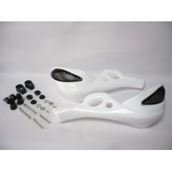 Motokrosové chrániče -EU- univerzální, BÍLÉ