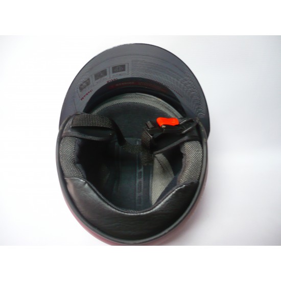 Helmet -GM- dark red matt, universal size