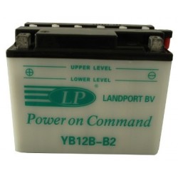 Baterie -LANDPORT- 12Ah 12V provozuschopná CB12B-B2, YB12B-B2