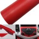 Foil red carbon, width-1270mm, lenght-1000mm