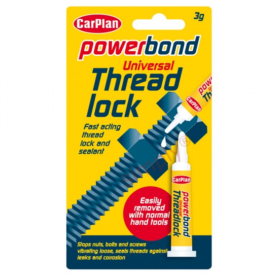 Lepidlo na závity -CarPlan- power bond 3g