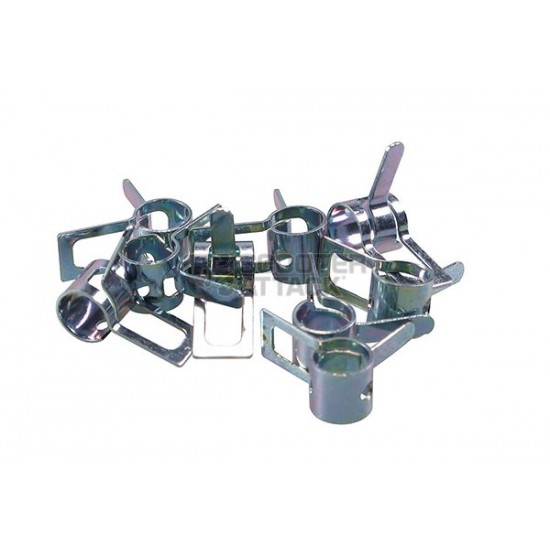 Hose clamps set -MOTOFORCE-  ф-5.5mm 10pcs