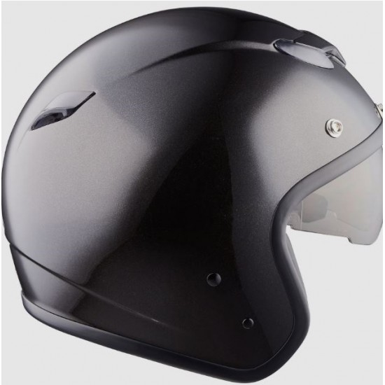 Helmet -mtr- Jet Sun, Black, Size M