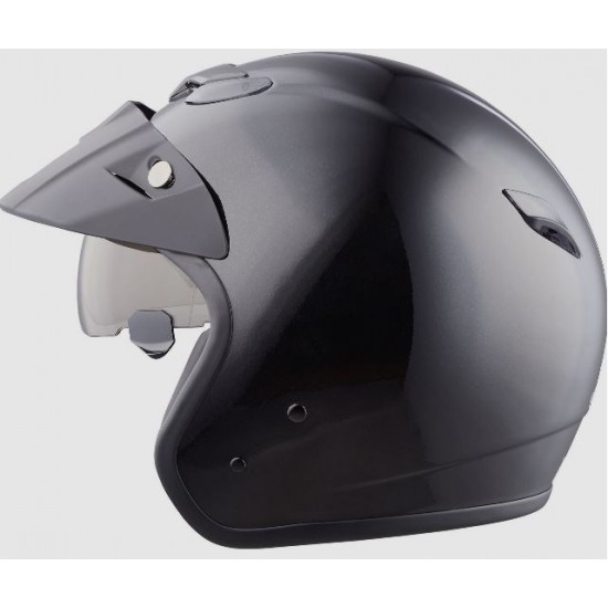 Helmet -mtr- Jet Sun, Black, Size M