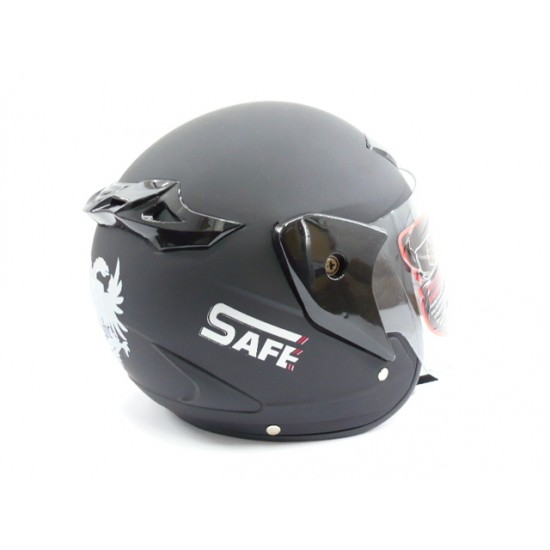 Helmet -MAR- black matte, size L