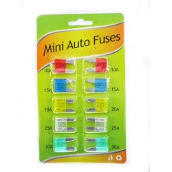 Pojistky -EU- malé, blistr 10ks