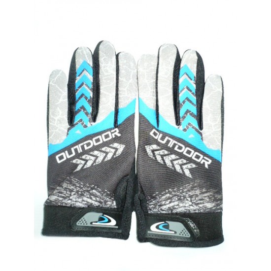 Gloves -EU- model A28, blue, universal size