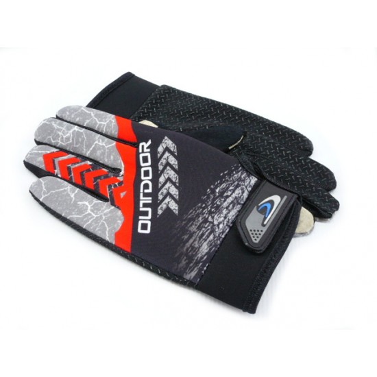 Gloves -EU- model A28, red, universal size