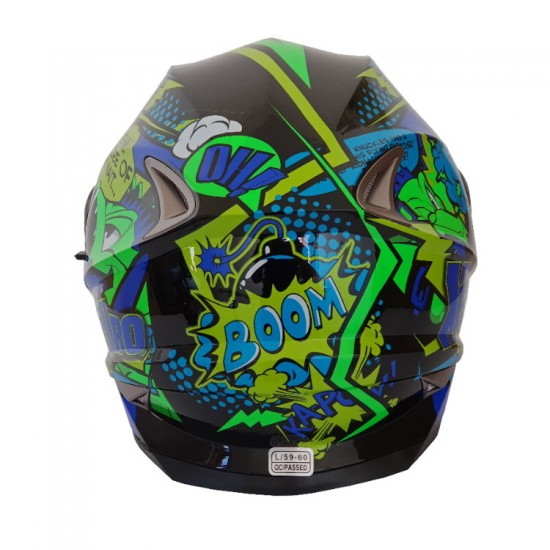 Helmet -XECURO- comics, size S 55-56