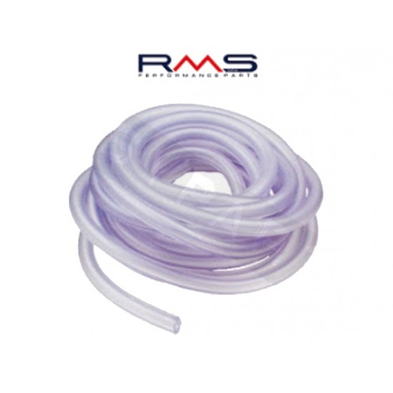 Fuel hose -RMS- 5x7mm transparent 1m