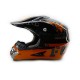 Helmet -EU- FOX 4188, black-orange, size M