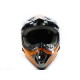 Helmet -EU- FOX 4188, black-orange, size M