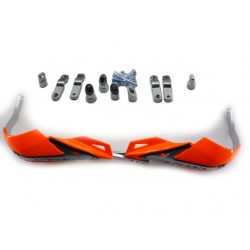 Motokrosové chrániče -EU- model F-6070 univerzální, oranžové