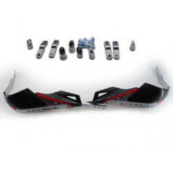 Motokrosové chrániče -EU- model F-6070 univerzální, černo-červené