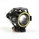 Universal motorbike headlight with daylight 12v LED