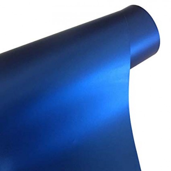 Foil -EU- BLUE CHROME МАТ BMW M POWER, with air ducts 1000x1520mm